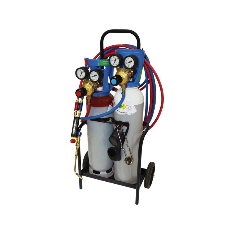 POSTE COMPLET DE SOUDAGE AVEC CHARIOT ET EQUIPEMENT DE SOUDAGE S.I. (SECURITE IN