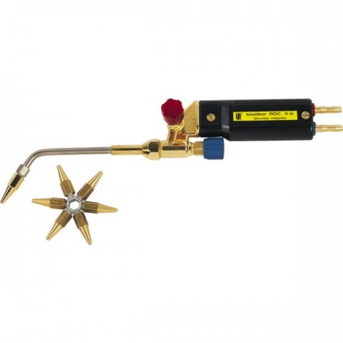 CHALUMEAU SOUDEUR ROC 0 SI LANCE DEMONTABLE AVEC CLE ET 7 BUSES