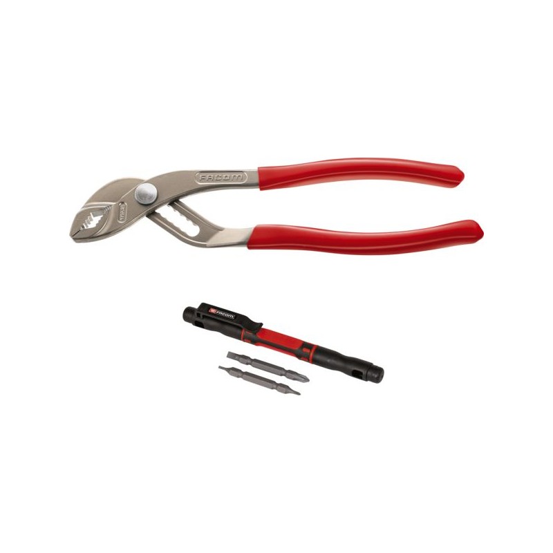 PINCE MULTIPRISE 250 MMAVEC TOURNEVIS STYLO 4 EN 1