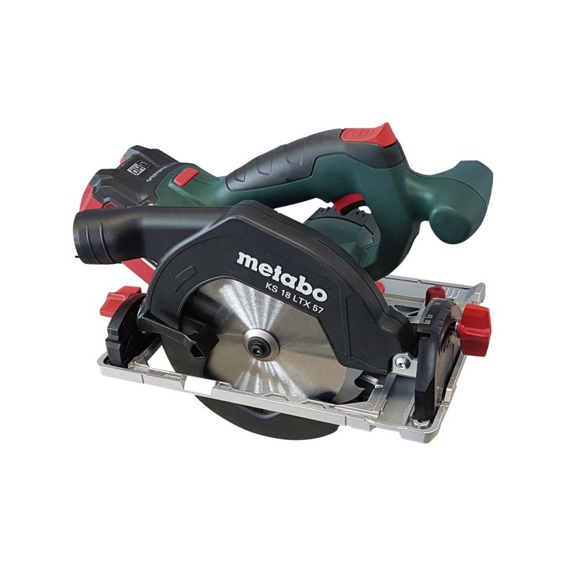 SCIE A ONGLETS 18 VOLTS KS 18 LTX 57 PICK + MIX, COFFRET METALOC