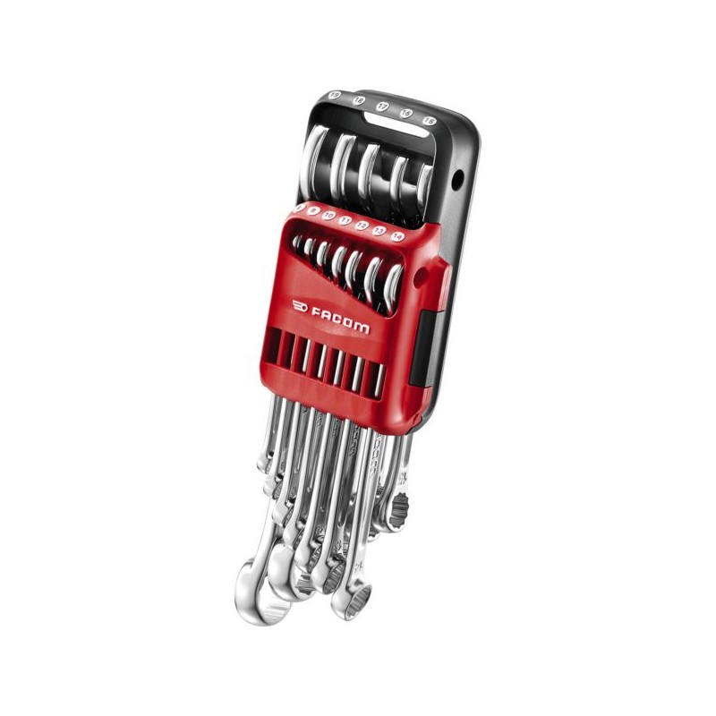 JEU DE 12 CLES MIXTES 440(7 A 19 MM) SUR ETUI JP