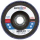 DISQUE A LAMELLES ACIER ETINOX MP DIAM 125 GRAIN 120SUPP.FIBRE DE VERRE PLAT