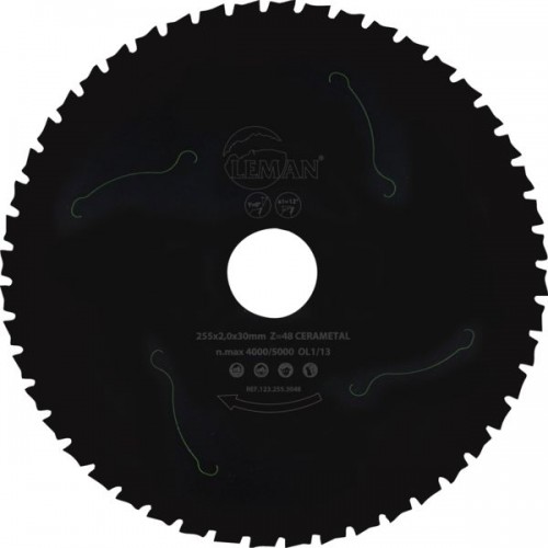 LAME DE SCIE CIRCULAIRECERAMIQUE METAL POUR LESMETAUX