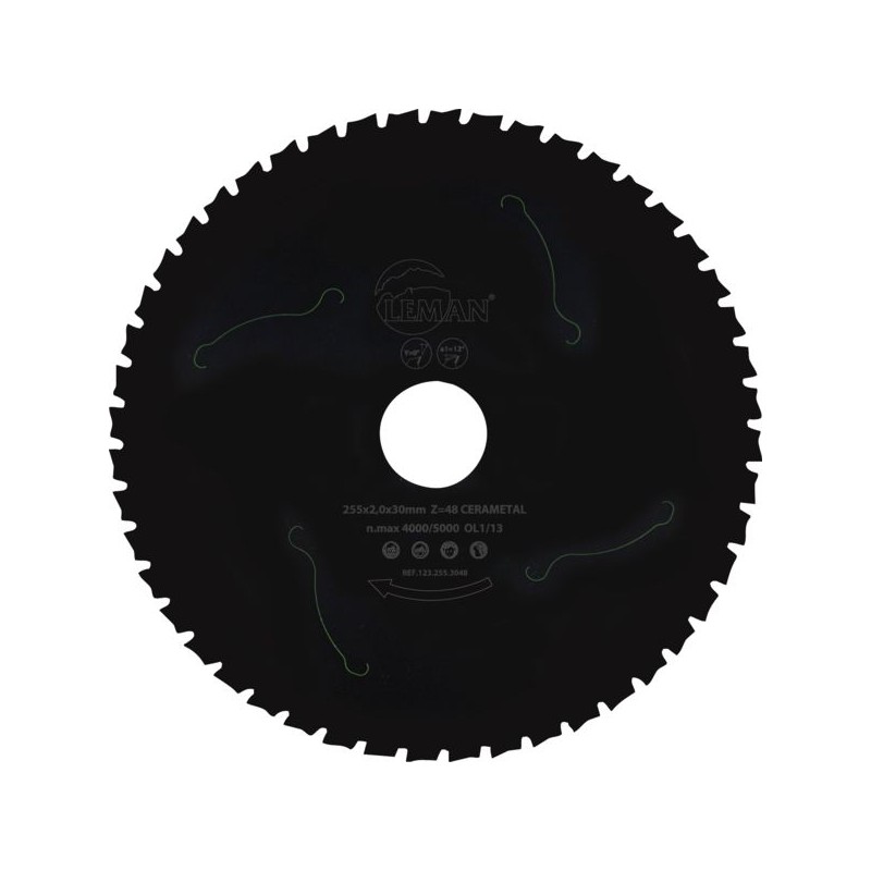 LAME DE SCIE CIRCULAIRECERAMIQUE METAL POUR LESMETAUX