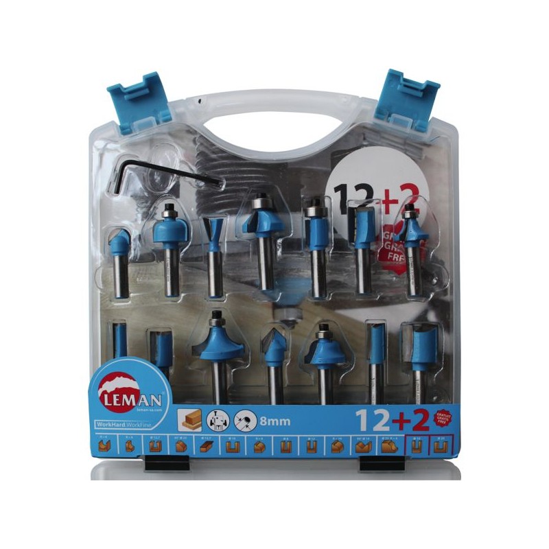 COFFRET 12+2 FRAISES DE DEFONCEUSE ASSORTIES Q8