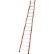 ECHELLE SIMPLE MIXTE ACIER/ALU 4,08 M