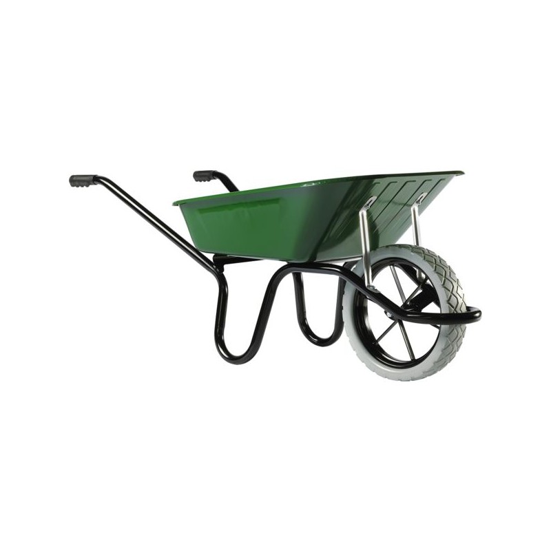 BROUETTE AKTIV PREMIUM 90L CAISSE PEINTE ROUE INCREVABLE - 1049 -