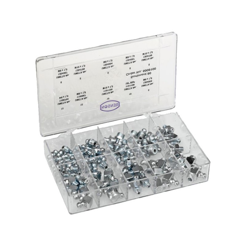 ASSORTIMENT DE GRAISSEURS (COFFRET DE 80)