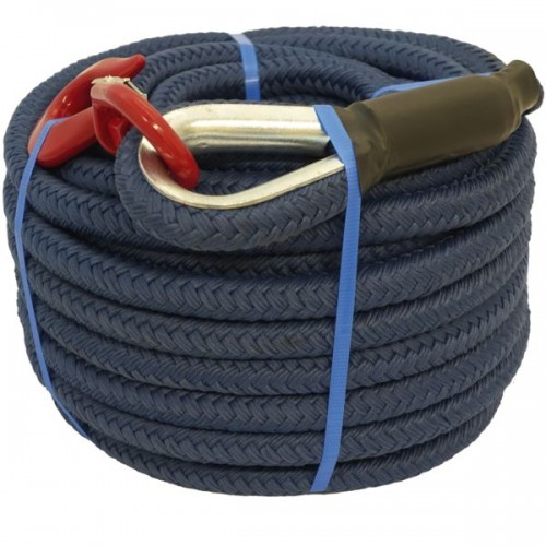 CORDE À POULIE - DRISSE TEXTUR CORDE À POULIE - DRISSE TEXTURÉE - BLEU 25M