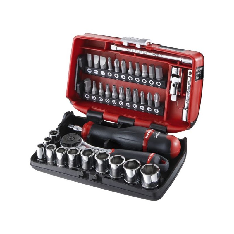 COMPOSITION RADIO MULTI SERVICE 1/4 - 38 OUTILS