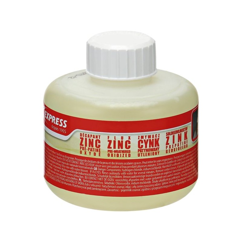 FLUX DECAPANT POUR ZINC PRE-PATINE FLACON 250 ML
