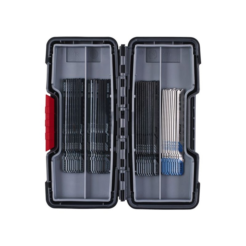 COFFRET SCIE SAUTEUSE40 PIECES BOIS ET METAL