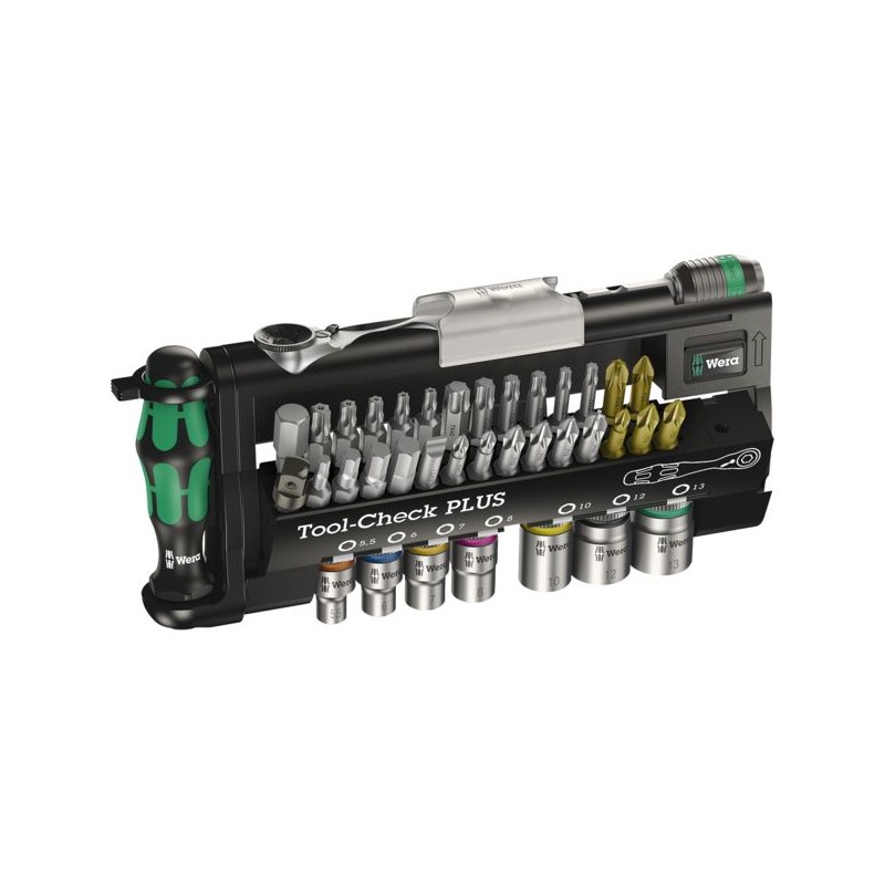 TOOL-CHECK PLUS ETUI D'EMBOUTS DOUILLES ET MINI-CLIQUET
