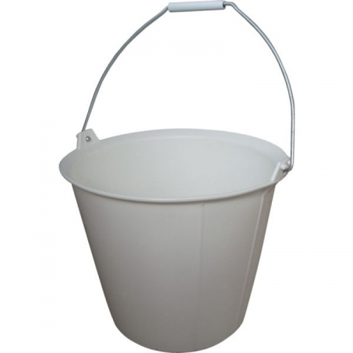 SEAU PLASTIQUE 13L TRANSLUCIDE