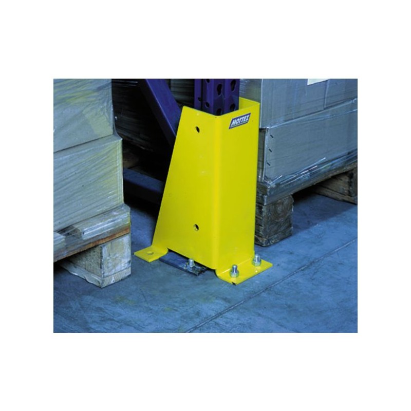 PROTEGE RACK DE FACE - 3 COTES - TÔLE 5MM - JAUNE