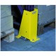 PROTEGE RACK DE FACE - 3 COTES - TÔLE 5MM - JAUNE