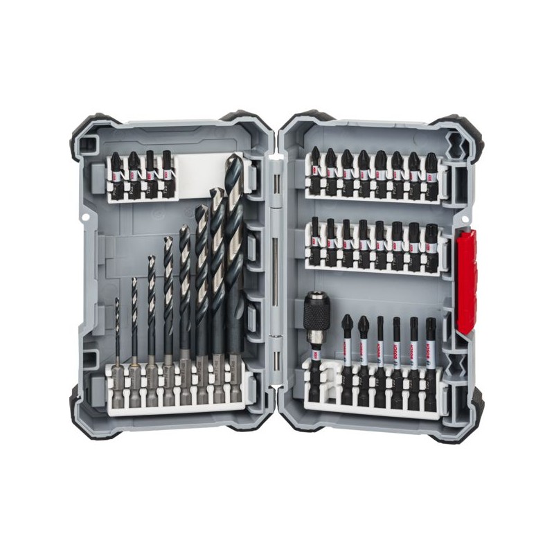 COFFRET MODULABLE PERCAGE VISSAGE 35 PIECES PERÇAGE VISSAGE