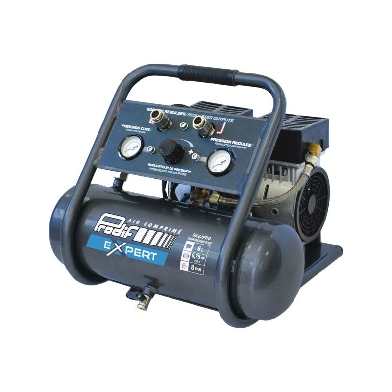 COMPRESSEUR SILENCIEUX 6L