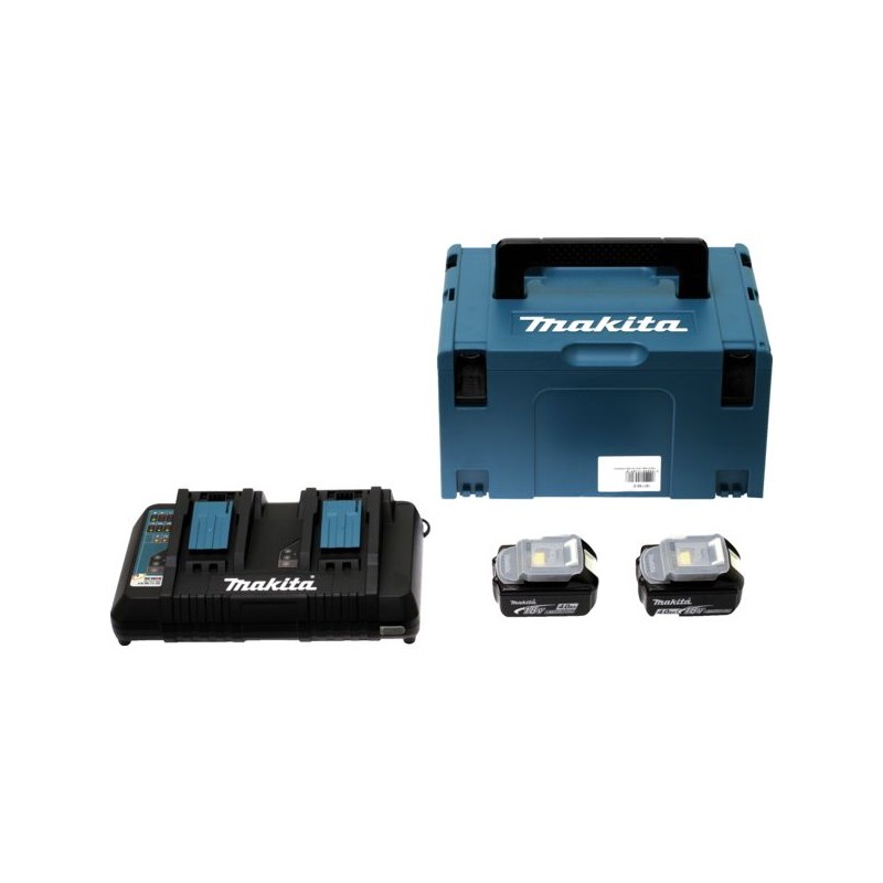 PACK 2 BATTERIES 18 V EN MAKPAC