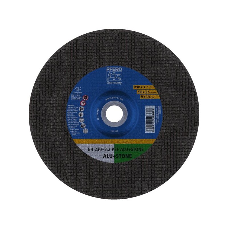 DISQUE A TRONCONNER LES MATERIAUX SG DIAM. 230 X 3.2