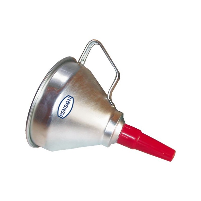 ENTONNOIR Ø 170 MM FER BLANC AVEC FILTRE