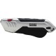 COUTEAU DE SECURITE METALA GACHETTE ET LAME AUTO-RETRACTABLE FATMAX
