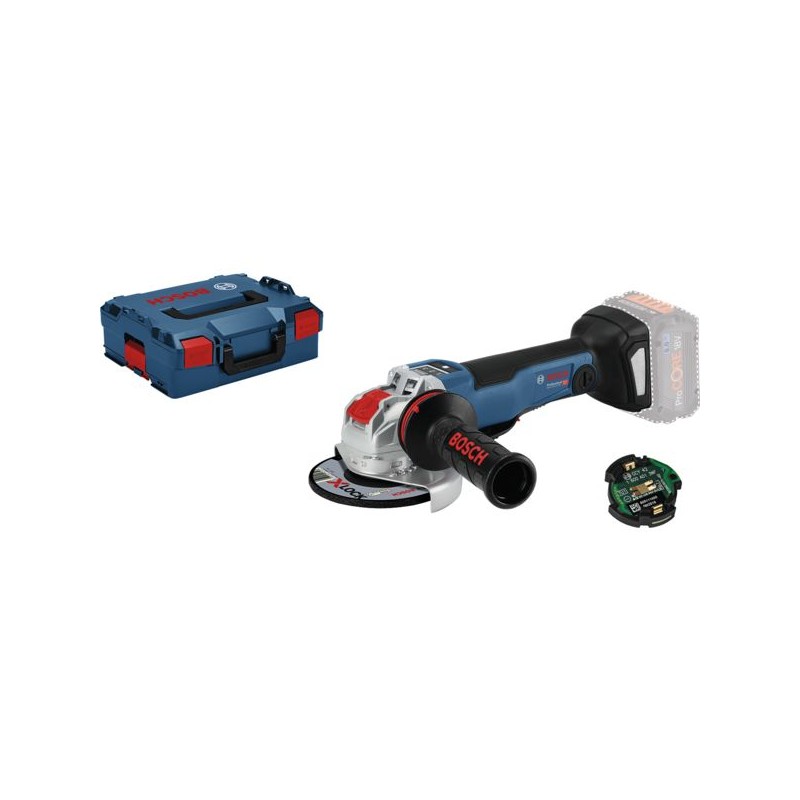 MEULEUSE GWX 18V-10 PSC SOLO C et G X-LOCK L-BOXX