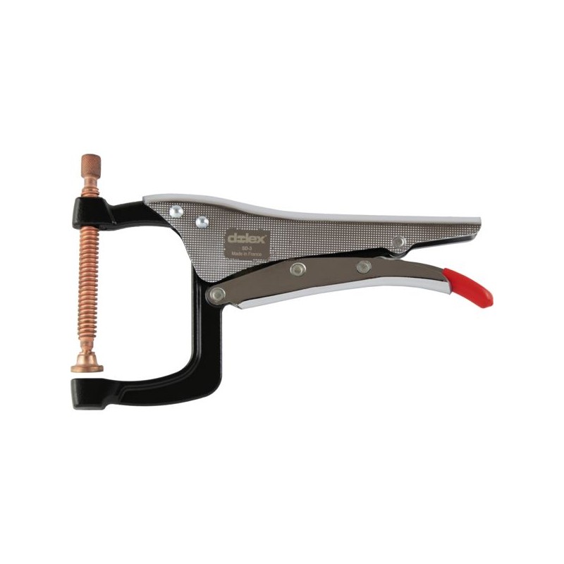 PINCE A SOUDER SIMPLE VIS CAPACITE DE SERRAGE 108 MM -PROFONDEUR 63 MM