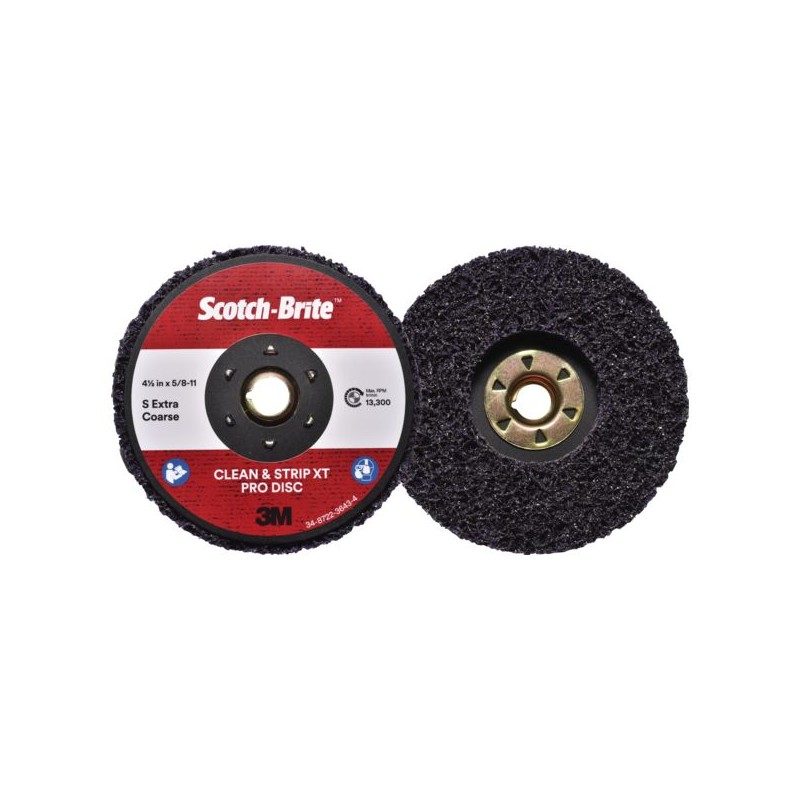 3M SCOTCH-BRITE CLEAN ANDSTRIP XO-RD QUICK CHANGE PRODISC 125MMXM14 S XCRS