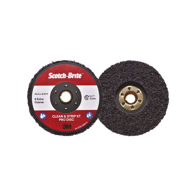 3M SCOTCH-BRITE CLEAN ANDSTRIP XO-RD PRO DISC178MMX22MM S XCRS
