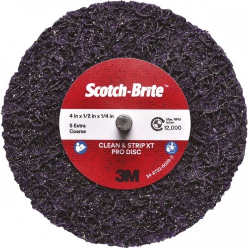 3M SCOTCH-BRITE CLEAN ANDSTRIP XA-ZS PRO DISC100MMX25MMX6MM S XCRS