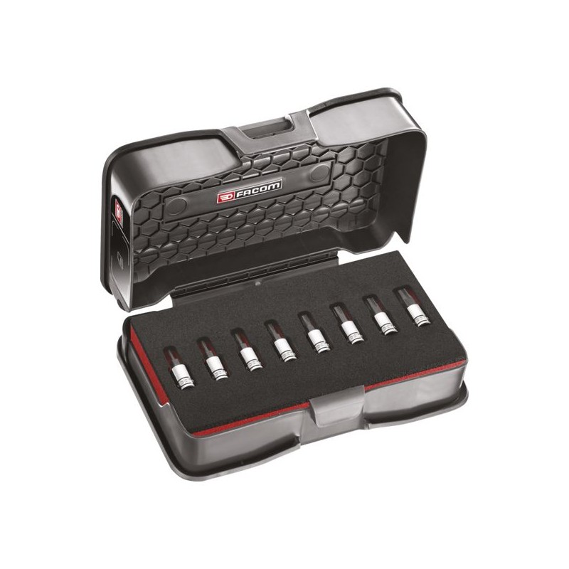 JEU D'EMBOUTS 1/4 8 PIECES