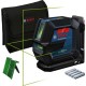 GLL 2-15 G LASER LIGNES FAISCEAU VERT GLL 2-15 G + SUPPORT LB 10 (BOITE CARTON)