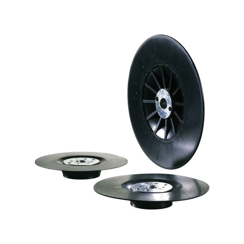 PLATEAU CAOUTCHOUC POUR DISQUEFIBRE SANS PERFORATION DIAM.125