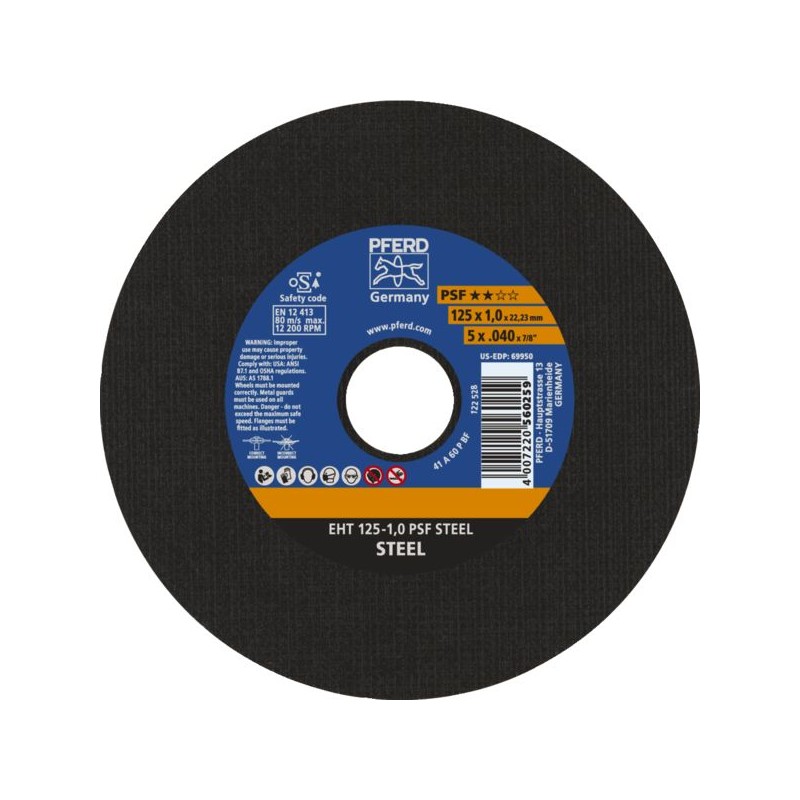 DISQUE A TRONCONNER PSF ACIEREH230-3.0 A24 PPSF/22.23