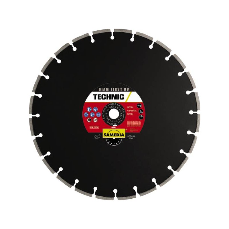 DISQUE DIAMANT TECHNIC DIAM FIRST DIAM. 125 X 22.2 HD 7