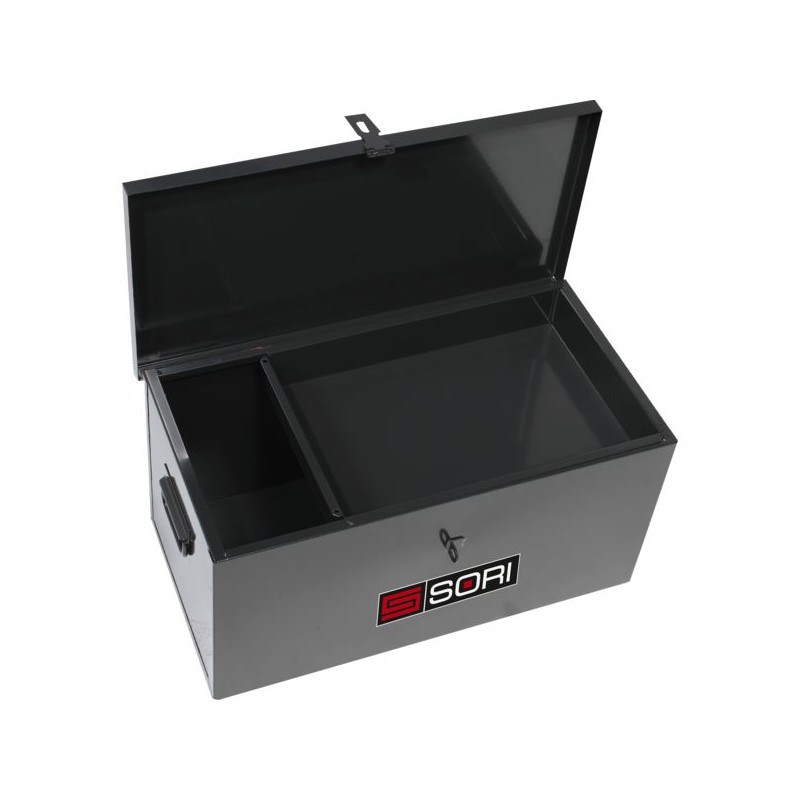 COFFRE CHANTIER +PLATEAU BALADEUR CR850X350X350