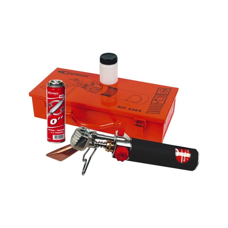 COFFRET FER DE COUVREURAUTONOME PIEZO : FER 364 + 2CARTOUCHES 444 + 1 FLACON