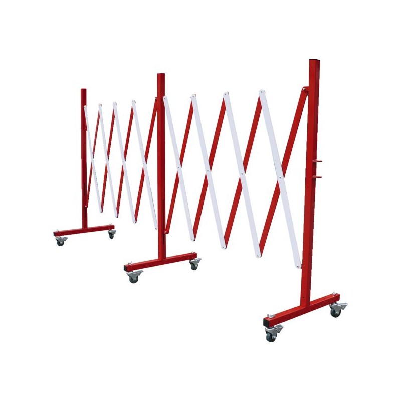 BARRIERE EXTENSIBLE PLIABLEACIER PEINT EXTENSIBLEJUSQU A 4M