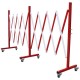 BARRIERE EXTENSIBLE PLIABLEACIER PEINT EXTENSIBLEJUSQU A 4M