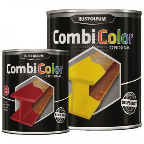 PEINTURE COMBICOLOR BRILLANT VERT RAL 6005 POT 0.75L