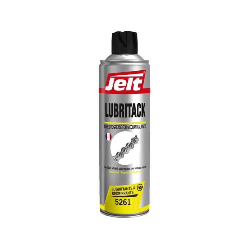 LUBRIFIANT POUR CHAINE LUBRITACK JELT - 30° A + 180° - AEROSOL 650 ML