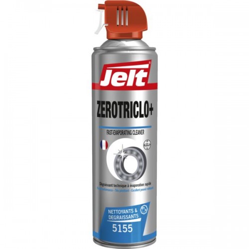 NETTOYANT SOLVANT DE REMPLACEMENT JELT ZEROTRICLO + - AEROSOL 650 ML