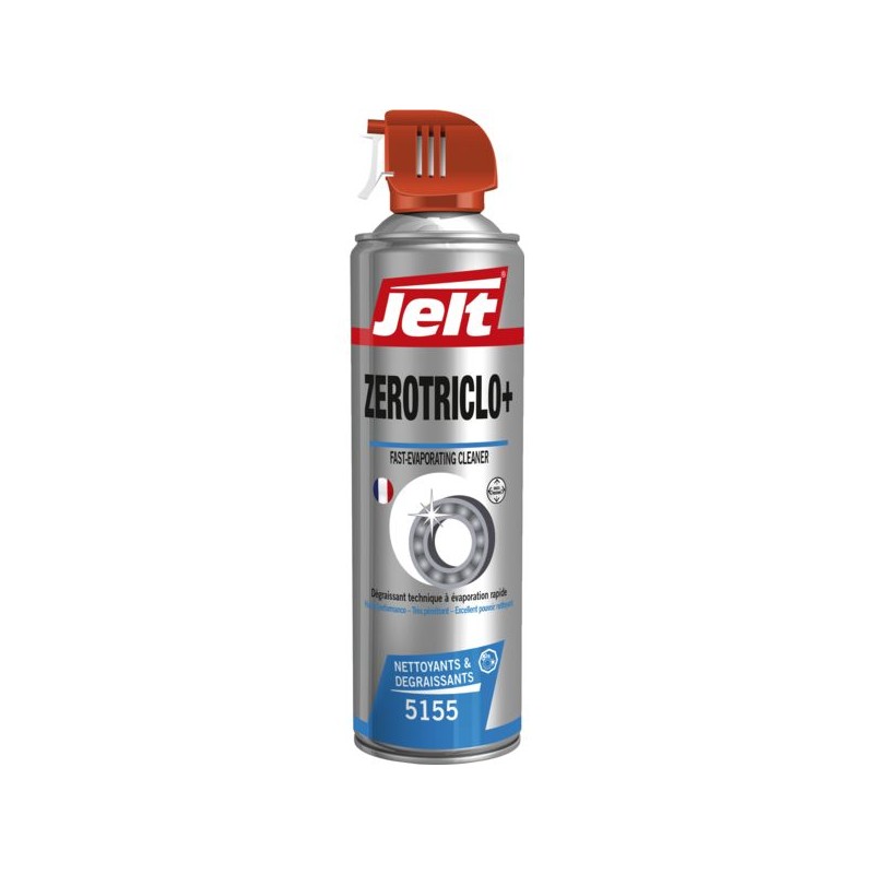 NETTOYANT SOLVANT DE REMPLACEMENT JELT ZEROTRICLO + - AEROSOL 650 ML
