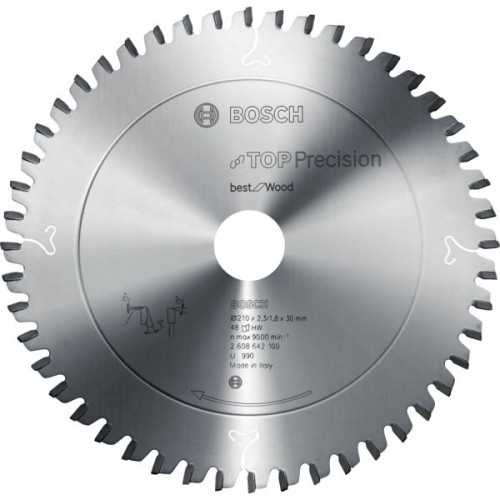 LAME SCIE CIRCULAIRE TOP PRECISION BEST FOR WOOD 305X30X30 Z72ATB