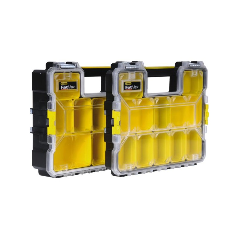 BOITE A COMPARTIMENTS ETANCHE- 10 GODETS GRANDE CAPACITE 45X 36 X 10