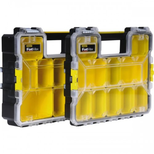 BOITE A COMPARTIMENTS ETANCHE10 GODETS - 45 X 36 X 6 CM