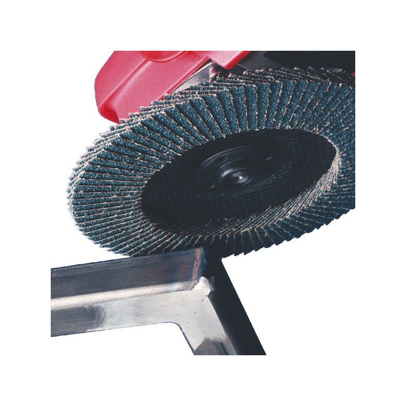 DISQUE A LAMELLE RB48024 YX PLATE EB21 ZIRC D.125 AL.22 MM GRAIN 80