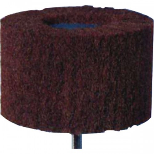 ROUE A LAMELLES TEXTURE 80 X 50 MM GRAIN 180 - TIGE DE 6 - 071