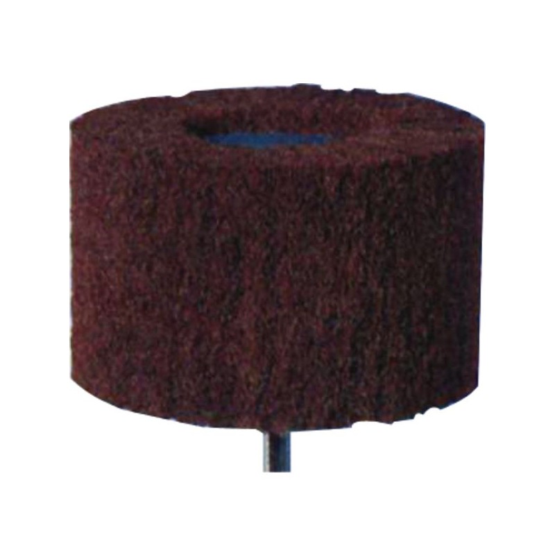 ROUE A LAMELLES TEXTURE 80 X 50 MM GRAIN 180 - TIGE DE 6 - 071